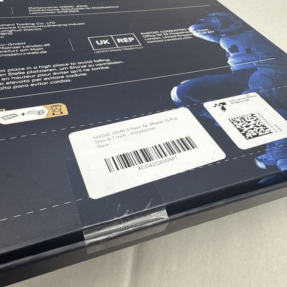 2 Pack for Iphone 15 Pro Max 6.7 Inch Tempered Glass Screen Protector *READ DE.. - Picture 15 of 16